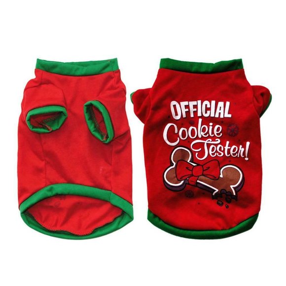 Official Cookie Tester XS Dog Christmas Jacket - Picture 3 of 6